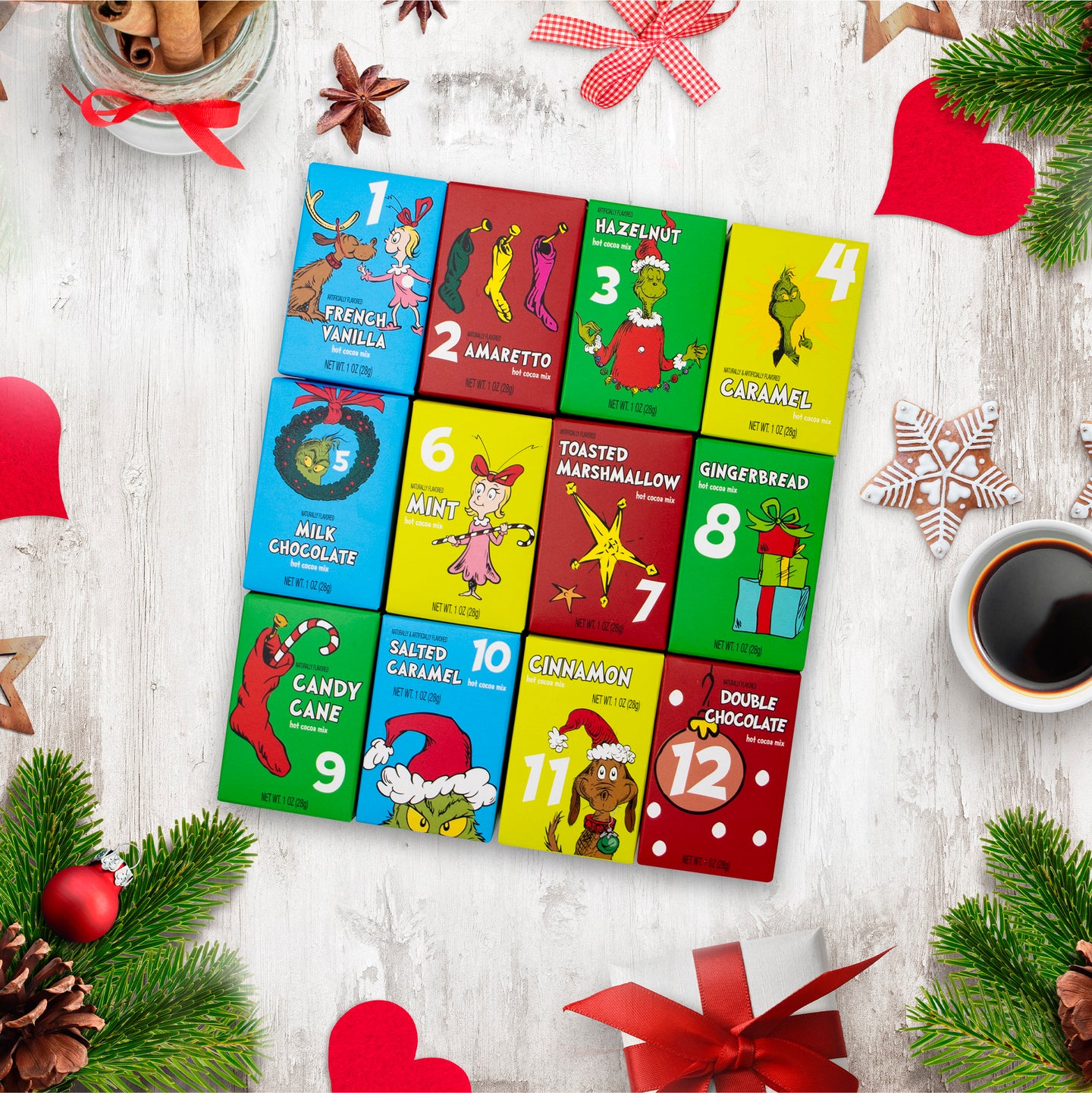 12 Cocoas Of Grinchmas